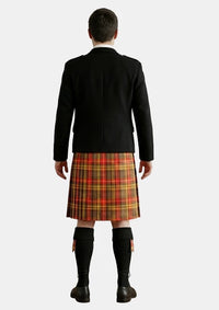 Traditional_Buchnan_Weathered_Tartan_Kilt_and_Argyle_Jacket_Kilt_Outfits_back_image