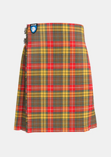 Traditional_Buchnan_Weathered_Tartan_kilt_front_image_with_pleated_design_and_adjustable_buckles_for_men
