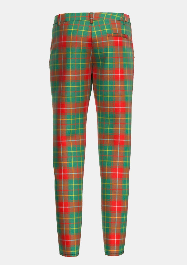 Calça Tartan Antigo Burnett Sob Medida	