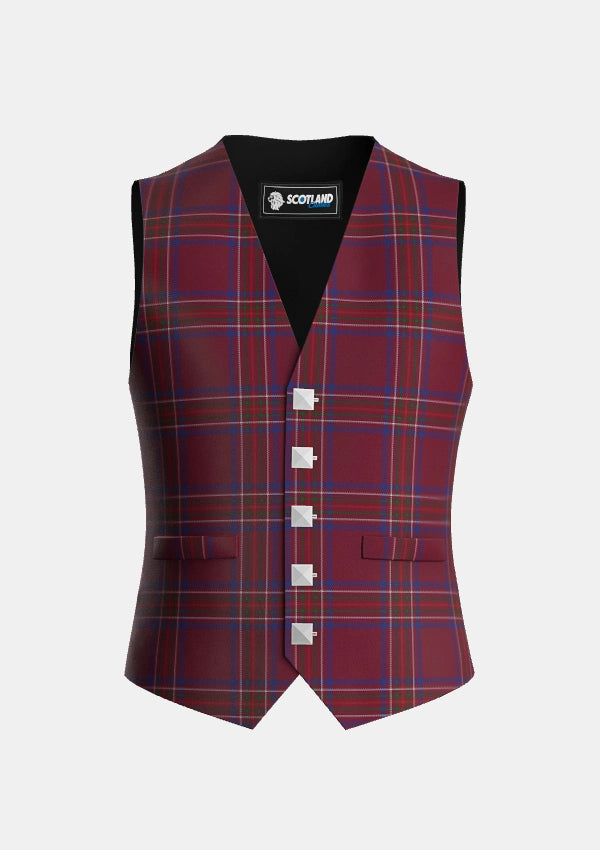 Traditional_Burnett_of_Leys_Hunting_Tartan_1657_Waistcoat_front_image
