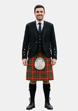 Traditional_Burnett_tartan_2355_Kilt_and_Argyle_Jacket_Kilt_Outfits_front_image