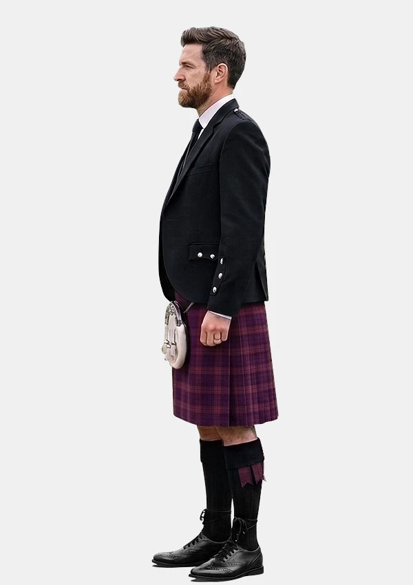 Traditional_Bute_Heather_Autumn_Tartan_Kilt_and_Argyle_Jacket_Kilt_Outfits_left_image