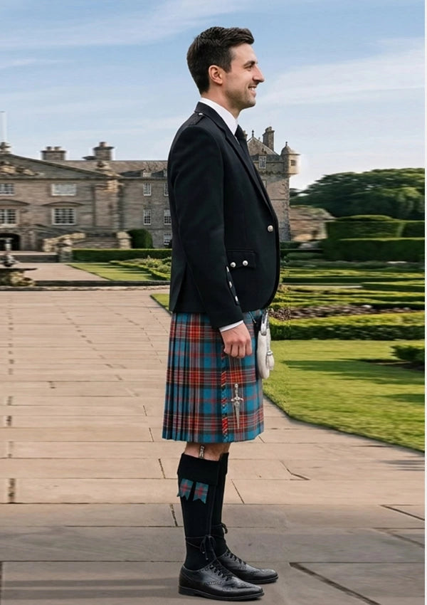 Traditional_Caledonia_Tartan_1356_Kilt_and_Argyle_Jacket_Kilt_Outfit_right_image