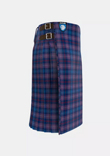 Traditional_Caledonian_Club_Tartan_10687_kilt_right_image_with_pleated_design_and_adjustable_buckles_for_men