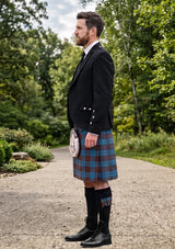 Traditional_Cameron_Hunting_Tartan_1745_Kilt_and_Argyle_Jacket_Kilt_Outfit_left_image