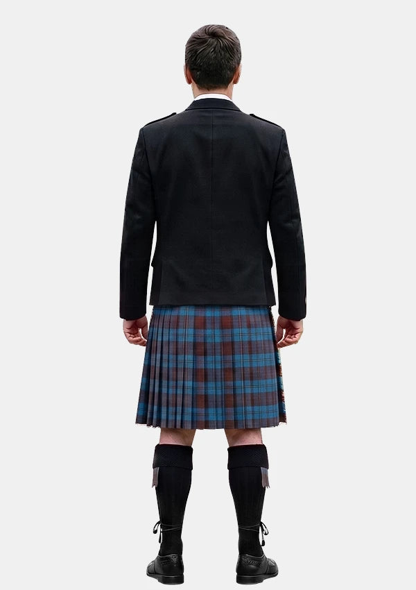 Traditional_Cameron_Hunting_Tartan_1745_Kilt_and_Argyle_Jacket_Kilt_Outfits_back_image
