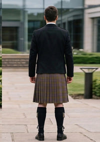 Traditional_Cameron_Of_Lochiel_Hunting_Tartan_Kilt_and_Argyle_Jacket_Kilt_Outfit_back_image