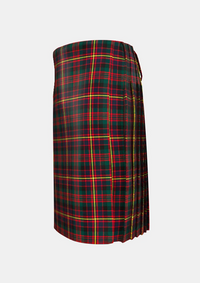 Traditional_Cameron_of_Erracht_tartan_left_image_with_pleated_design_and_adjustable_buckles_for_men