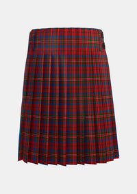 Traditional_Cameron_of_Locheil_1930_Tartan_1138_kilt_back_image_with_pleated_design_and_adjustable_buckles_for_men