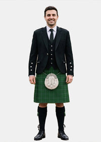 Traditional_Campbell_Simpson_tartan_4437_Kilt_and_Argyle_Jacket_Kilt_Outfits_front_image
