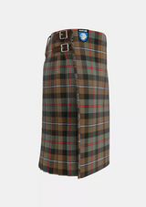 Traditional_Campbell_of_Cawdor_Weathered_Tartan_kilt_right_image_with_pleated_design_and_adjustable_buckles_for_men