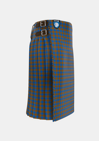 Traditional_Carlisle_Ancient_Tartan_680_kilt_right_image_with_pleated_design_and_adjustable_buckles_for_men