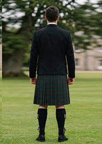 Traditional_Carmichael_tartan_1078_Kilt_and_Argyle_Jacket_Kilt_Outfit_back_image