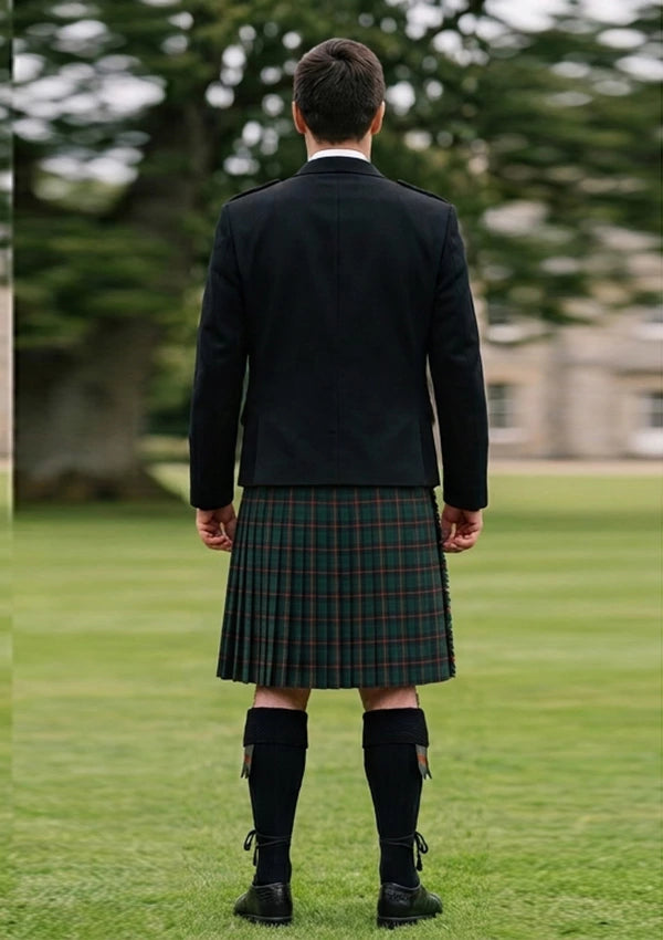 Traditional_Carmichael_tartan_1078_Kilt_and_Argyle_Jacket_Kilt_Outfit_back_image