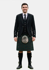 Traditional_Carmichael_tartan_1078_Kilt_and_Argyle_Jacket_Kilt_Outfits_front_image