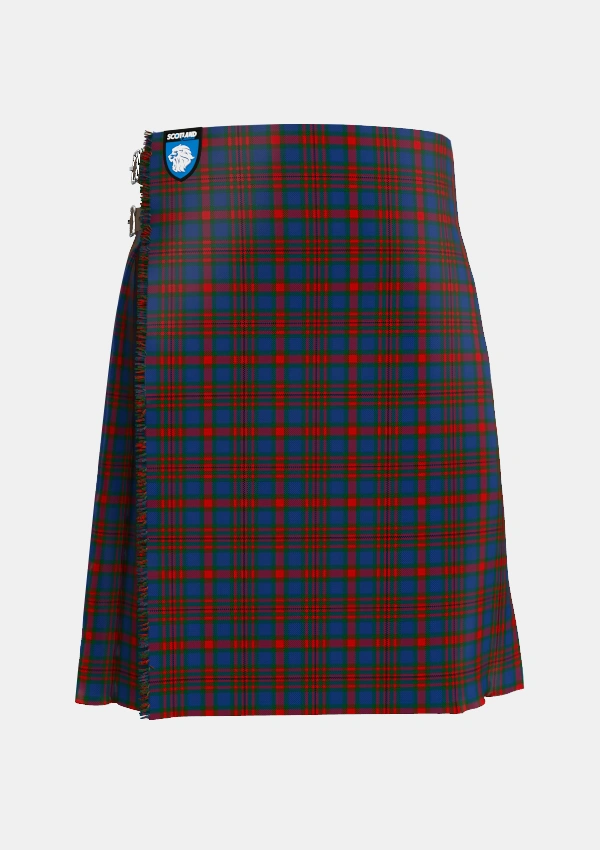 Traditional_Carnegie_3_Tartan_1153_kilt_front_image_with_pleated_design_and_adjustable_buckles_for_men