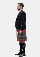 Traditional_Carolina_State_Tartan_Kilt_and_Argyle_Jacket_Kilt_Outfits_left_image