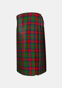 Traditional_Carrick_Tartan_kilt_1389_left_image_with_pleated_design_and_adjustable_buckles_for_men
