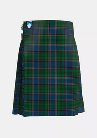 Traditional_Carson_of_Rusco_Tartan_3256_kilt_front_image_with_pleated_design_and_adjustable_buckles_for_men