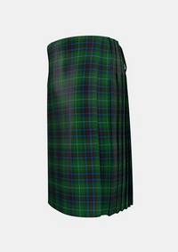Traditional_Cash_MacTavish_Tartan_12604_kilt_left_image_with_pleated_design_and_adjustable_buckles_for_men