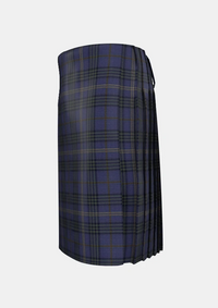 Traditional_Cassidy_tartan_kilt_left_image_with_pleated_design_and_adjustable_buckles_for_men