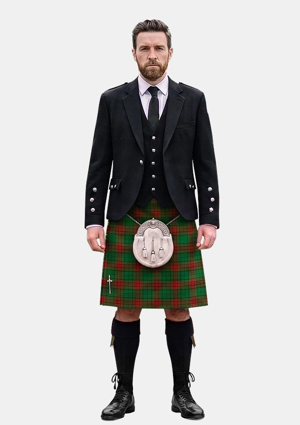 Traditional_Cavan_County_Tartan_2274_Kilt_and_Argyle_Jacket_Kilt_Outfits_front_image