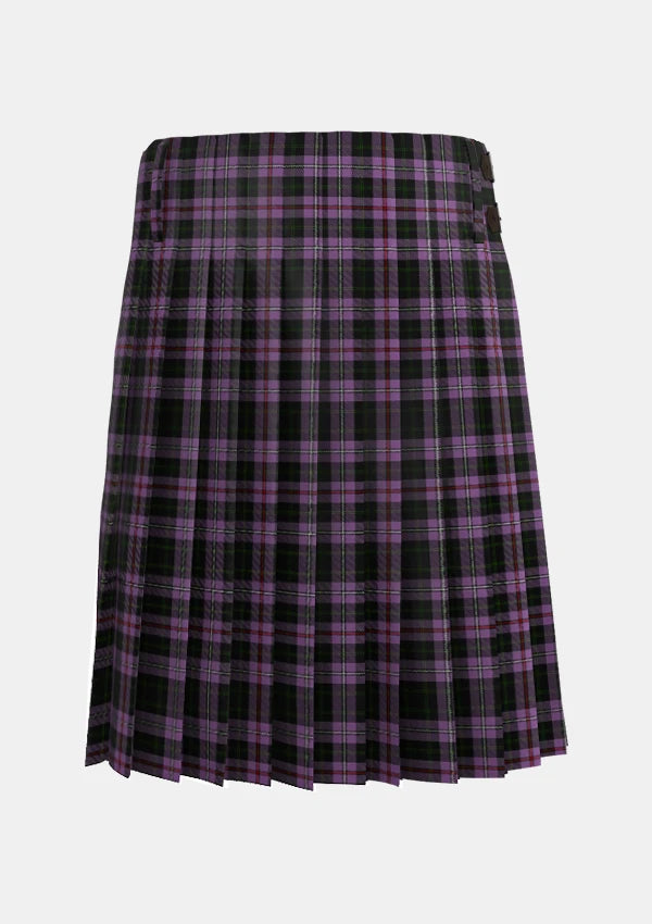 Traditional_Chapman_Tartan_kilt_back_image_with_pleated_design_and_adjustable_buckles_for_men