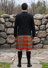 Traditional_Chattan_Ancient_Tartan_Kilt_and_Argyle_Jacket_Kilt_Outfit_back_image