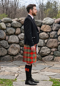 Traditional_Chattan_Ancient_Tartan_Kilt_and_Argyle_Jacket_Kilt_Outfit_right_image