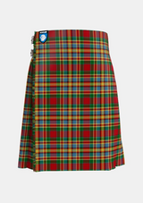 Traditional_Chattan_Chief_of_Clan_Tartan_1852_kilt_front_image_with_pleated_design_and_adjustable_buckles_for_men