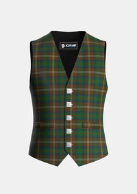Traditional_Chisholm_Hunting_Tartan_1458_Waistcoat_front_image