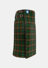 Traditional_Chisholm_Hunting_Tartan_1458_kilt_right_image_with_pleated_design_and_adjustable_buckles_for_men