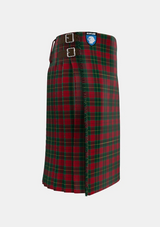 Traditional_Christmas_tartan_right_image_with_pleated_design_and_adjustable_buckles_for_men