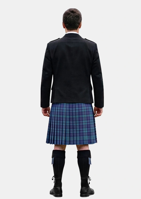 Traditional_Citadel_Military_Academy_Tartan_1572_Kilt_and_Argyle_Jacket_Kilt_Outfits_back_image
