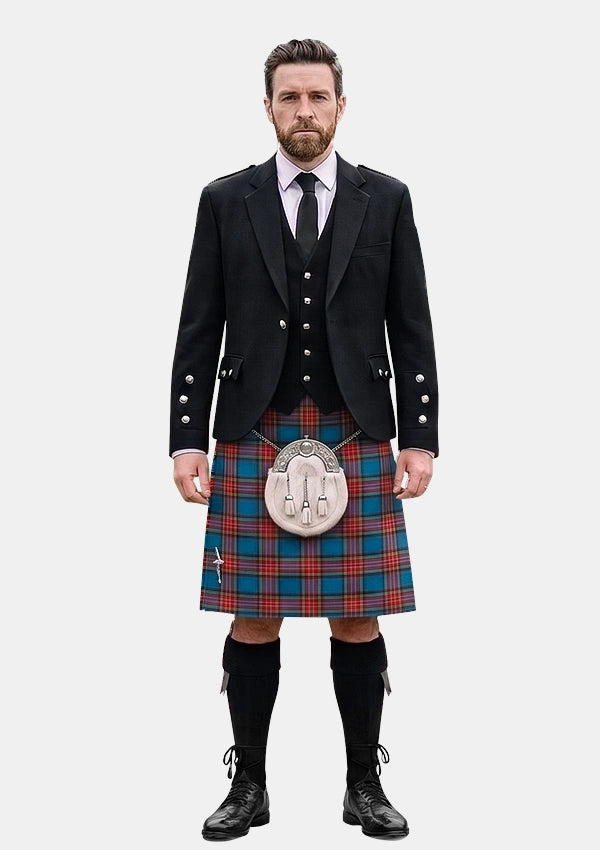 Traditional_City_of_Barrie_Tartan_5809_Kilt_and_Argyle_Jacket_Kilt_Outfits_front_image