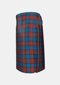 Traditional_City_of_Barrie_Tartan_kilt_left_image_with_pleated_design_and_adjustable_buckles_for_men