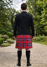 Traditional_Clan_Drummond_tartan_Kilt_and_Argyle_Jacket_Kilt_Outfit_back_image