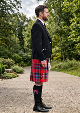 Traditional_Clan_Drummond_tartan_Kilt_and_Argyle_Jacket_Kilt_Outfit_right_image