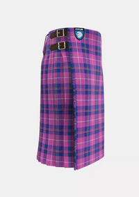 Traditional_Clan_Glencoe_Tartan_kilt_right_image_with_pleated_design_and_adjustable_buckles_for_men