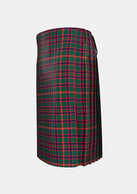 Traditional_Clan_Hall_Tartan_kilt_left_image_with_pleated_design_and_adjustable_buckles_for_men