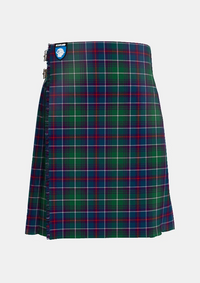 Traditional_Clan_Irwin_Association_Tartan_kilt_12895_front_image_with_pleated_design_and_adjustable_buckles_for_men
