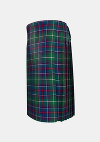 Traditional_Clan_Irwin_Association_Tartan_kilt_12895_left_image_with_pleated_design_and_adjustable_buckles_for_men