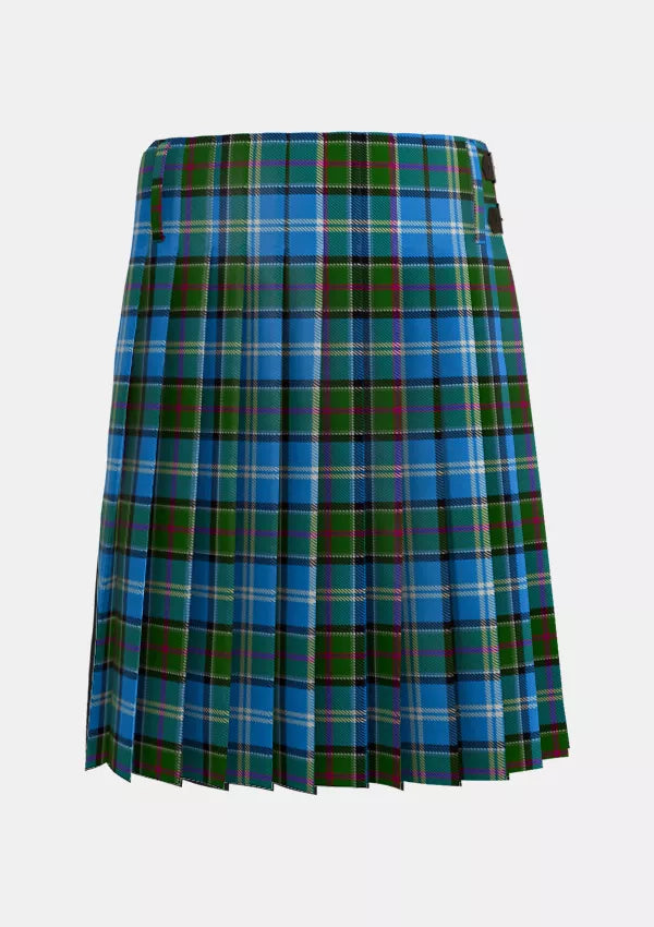 Traditional_Clan_Kirkpatrick_Society_Tartan_15143_kilt_back_image_with_pleated_design_and_adjustable_buckles_for_men