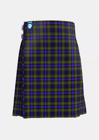 Traditional_Clan_MacLellan_Tartan_kilt_front_image_with_pleated_design_and_adjustable_buckles_for_men