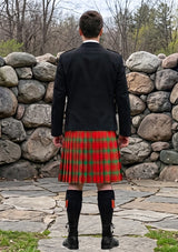 Traditional_Clan_MacQuarrie_Tartan_Kilt_and_Argyle_Jacket_Kilt_Outfit_back_image
