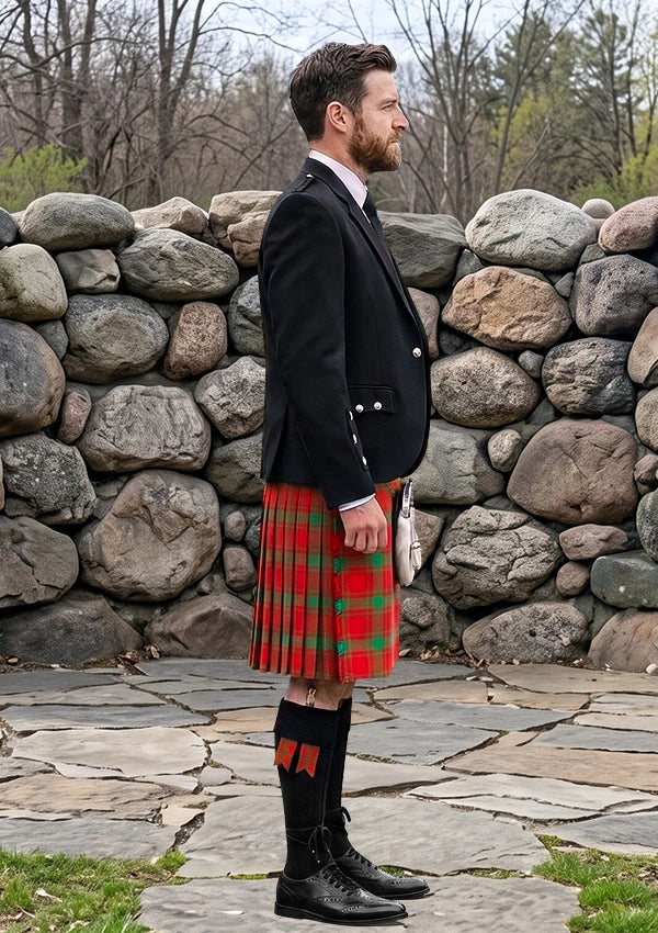 Traditional_Clan_MacQuarrie_Tartan_Kilt_and_Argyle_Jacket_Kilt_Outfit_right_image