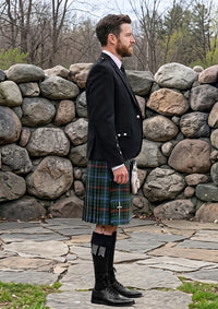 Traditional_Clan_McKean_Tartan_Kilt_and_Argyle_Jacket_Kilt_Outfit_right_image