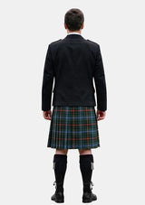 Traditional_Clan_McKean_Tartan_Kilt_and_Argyle_Jacket_Kilt_Outfits_back_image