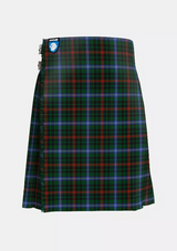 Traditional_Clan_McKean_Tartan_kilt_front_image_with_pleated_design_and_adjustable_buckles_for_men