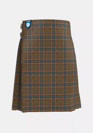 Traditional_Clan_Spencer_Tartan_kilt_front_image_with_pleated_design_and_adjustable_buckles_for_men
